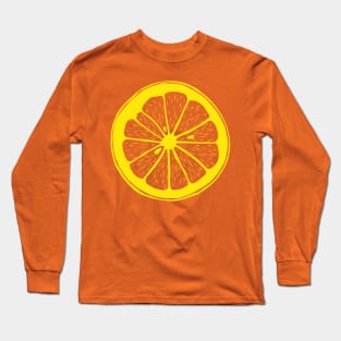 Citrus (Yellow) Long Sleeve T-Shirt